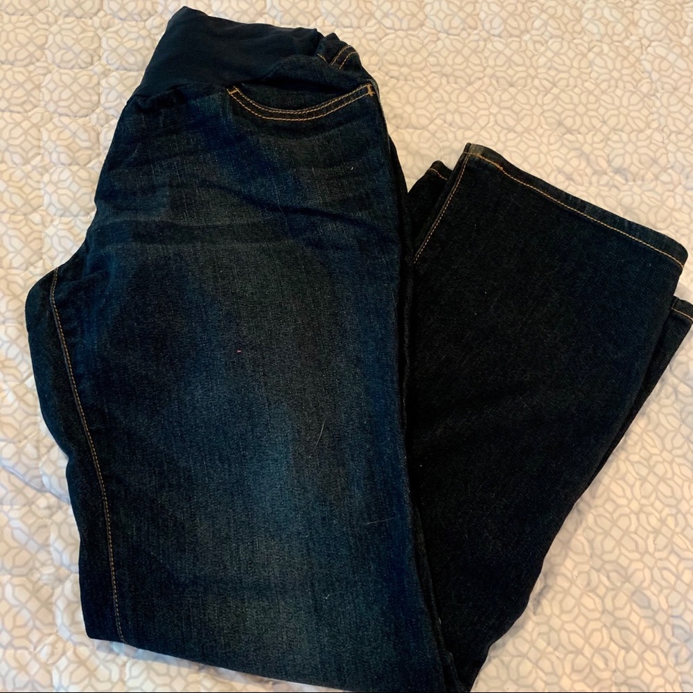 Bootcut Maternity Jeans